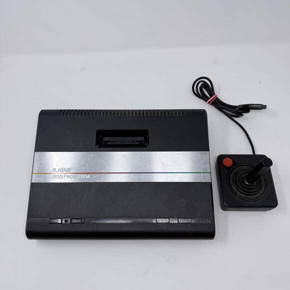 Atari 7800 ProSystem Console Only Untested No Cords Parts Repair w/ Joystick - Picture 1 of 8